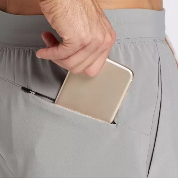 New VRST Men's Size 2XL XXL 7” Stealth 2-in-1 Short S Silver Shadow - Picture 6 of 7